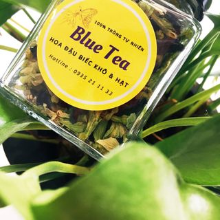 Bán Sỉ trà hoa đậu biếc Lọ 123g Ship toàn quốc