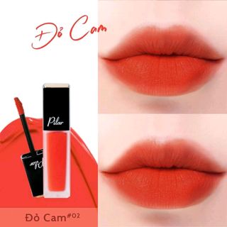 son pilar màu đỏ cam
