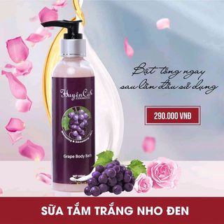 sữa tắm nho đen Huyền Cò