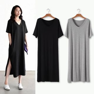 ĐẦM THUN XUẤT NHẬT DÁNG DÀI