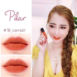 son pilar màu cam đất
