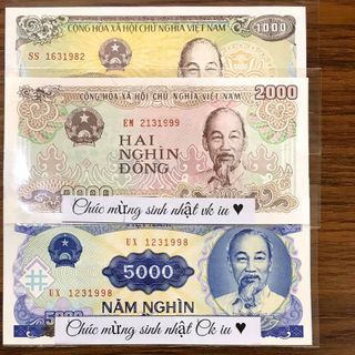 Tiền seri ngày tháng năm sinh mệnh giá 1k 2k 5k