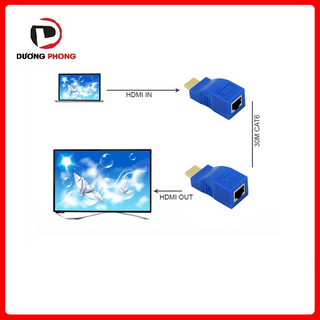 Đầu chuyển đổi HDMI to LAN 30M Full HD - HDMI to LAN giá sỉ