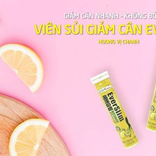 Viên sủi bổ sung Vitamin hỗ trợ giảm cân EverSlim - Hàn Quốc