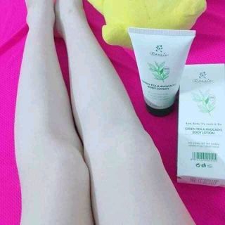 kem body bơ trà xanh Huyền Cò