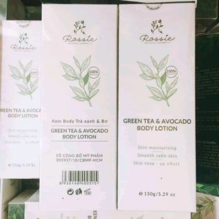 kem body bơ trà xanh Huyền Cò