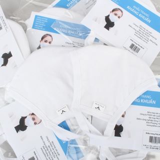 KHẨU TRANG VẢI KHÁNG KHUẨN 2 LỚP