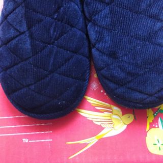 Dép vải Dép vải đế dầy free size 32k 1 đôi xanh dương