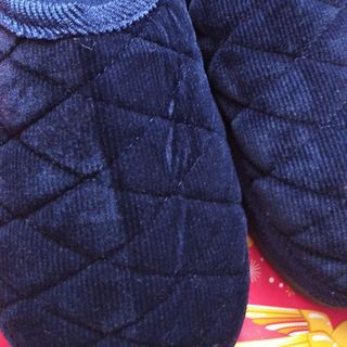 Dép vải Dép vải đế dầy free size 32k 1 đôi xanh dương