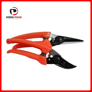Kéo cắt cành Kapusi nhật lưỡi đen - cong 7"
