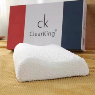 Full box- Gối cao su non clear king 2 lớp áo gối- cho người mất ngủ đau mỏi vai gáy và ngủ ngáy