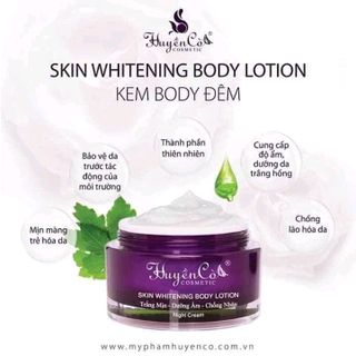 Kem body đêm Huyền Cò