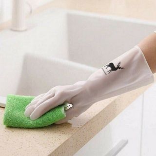 GĂNG TAY CAO SU SIÊU DAI LÀM BẾP LÀM VƯỜN SIÊU BỀN CHỌC KHÔNG THỦNG CẮT KO ĐỨT