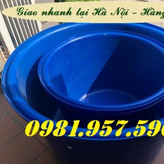 Bể nhựa tròn nuôi cá bể nhựa nuôi hải sản thùng nuôi tôm