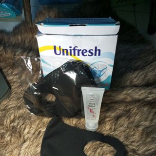 Khẩu trang 3D Unifresh màu đen