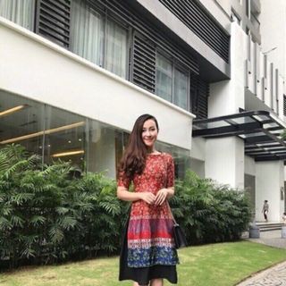 ÁO DÀI LIỀN THÂN LỤA Ý