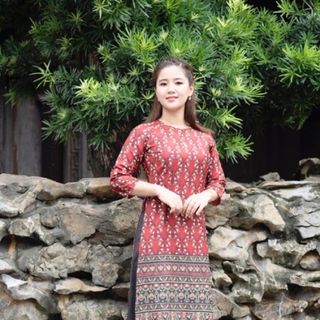 ÁO DÀI LIỀN THÂN LỤA Ý