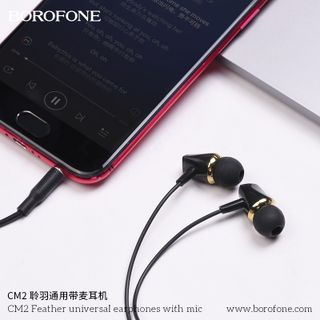 Tai Nghe Nhét Tai Có Dây Borofone CM2 kèm mic