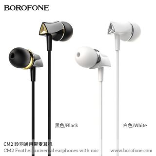 Tai Nghe Nhét Tai Có Dây Borofone CM2 kèm mic