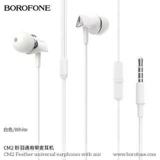 Tai Nghe Nhét Tai Có Dây Borofone CM2 kèm mic