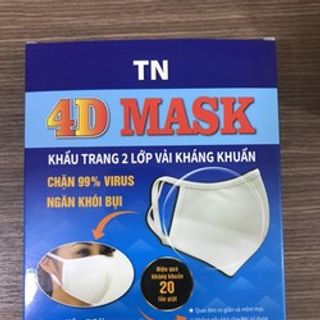 4D Mask Khẩu Trang Swagger 2 Lớp Vải Kháng Khuẩn giá sỉ​ giá bán buôn