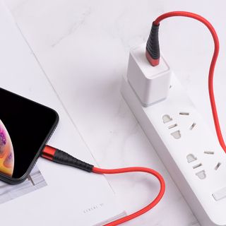 Dây cáp sạc truyền dữ liệu BX32 Borofone cổng Lightning 1m