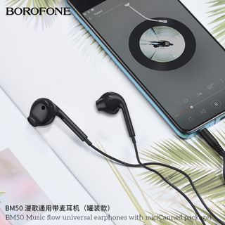Tai nghe nhét tai có dây BM50 Borofone kèm mic