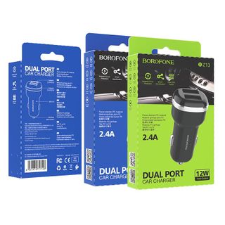 Sạc Xe Hơi Borofone BZ13 BZ-13 - 2 Cổng USB