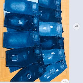 Quần short jeans nam sai 28-34