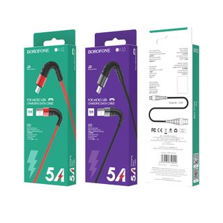 Dây cáp sạc truyền dữ liệu BX32 Borofone cổng Micro 1m