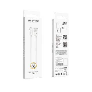 Dây cáp sạc truyền dữ liệu BX22 Borofone cổng Type-C 1m