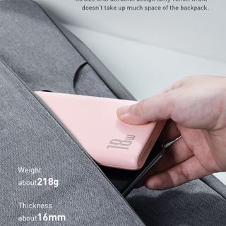 Pin dự phòng Baseus siêu mỏng 18W chuẩn sạc nhanh 10000 mah