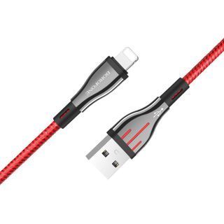 Dây cáp sạc truyền dữ liệu BU23 Borofone cổng Lightning 12m