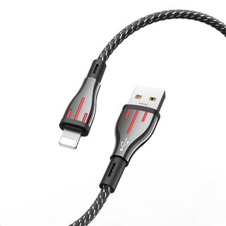 Dây cáp sạc truyền dữ liệu BU23 Borofone cổng Lightning 12m