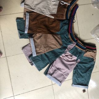 Quần short kaki nam lưng thun sai 28-34