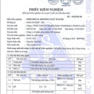 Xịt Kháng Khuẩn