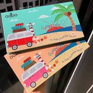 Phấn Mắt 18 Ô Odbo Sundown OD243 18g