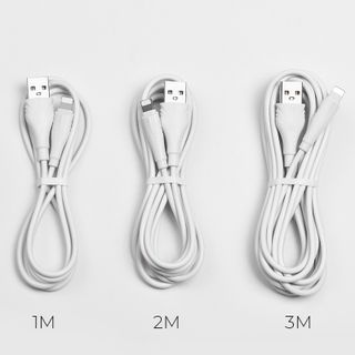 Dây cáp sạc truyền dữ liệu BX18 Borofone cổng Lightning 2m