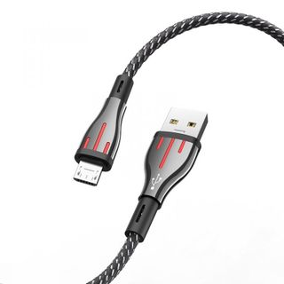Dây cáp sạc truyền dữ liệu BU23 Borofone cổng Micro 12m