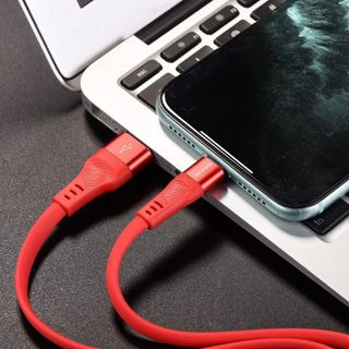 Dây cáp sạc truyền dữ liệu BU18 Borofone cổng Lightning 12m