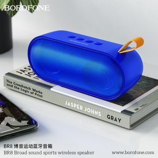 Loa Không Dây BR8 Borofone Bluetooth 50 Nghe Nhạc gọi điện FM hỗ trợ thẻ nhớ USB