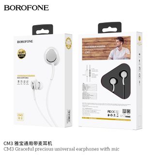 Tai Nghe Nhét Tai Có Dây Borofone CM3 kèm mic