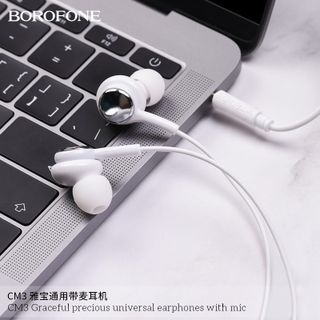 Tai Nghe Nhét Tai Có Dây Borofone CM3 kèm mic