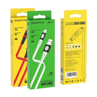 Dây cáp sạc truyền dữ liệu BX35 Borofone cổng Lightning 1m