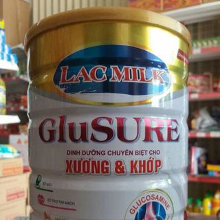 Sữa Lacmilk Glusure chuyên biệt dành cho người bệnh xương khớp với Glucosamine lon 900g giá sỉ