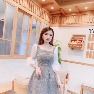 Đầm kaki form chữ A