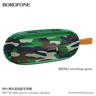 Loa Không Dây BR9 Borofone Bluetooth 50 Nghe Nhạc gọi điện FM hỗ trợ thẻ nhớ USB