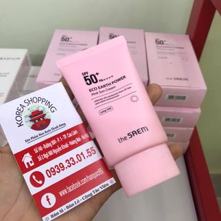 KEM CHỐNG NẮNG THE SAEM HỒNG