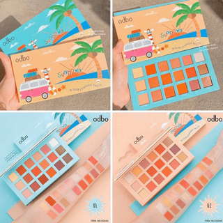 Phấn Mắt 18 ô Odbo Sundown Color Eyeshadow Palette OD243