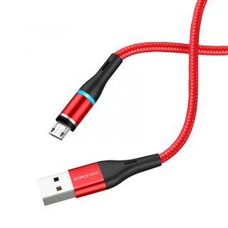 Dây cáp sạc truyền dữ liệu BU16 Borofone cổng Micro 12m